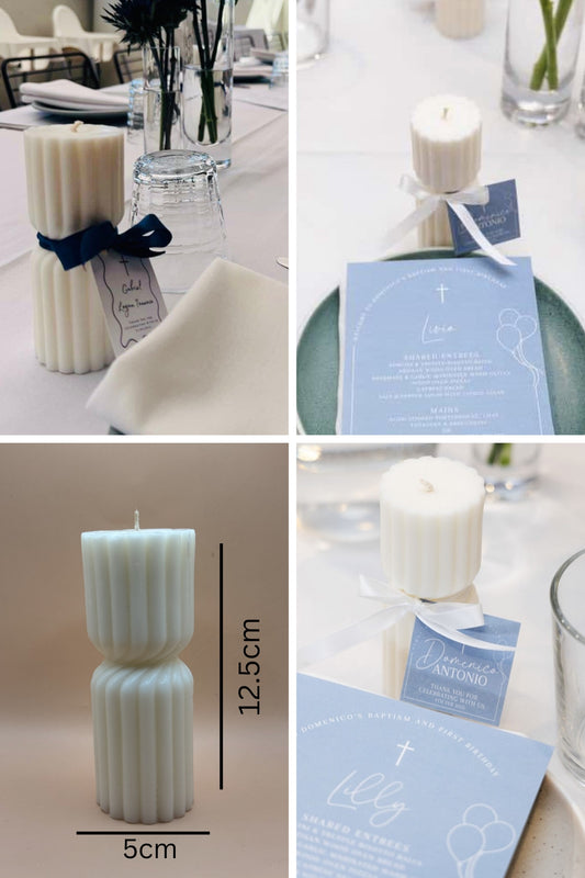 Twisted Pillar candle